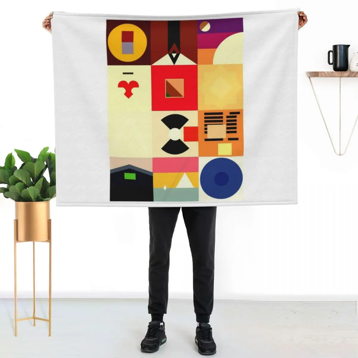 

KANYE WEST DISCOGRAPHY Throw Blanket Long Lasting Soft Plush Blanket for Daily Use