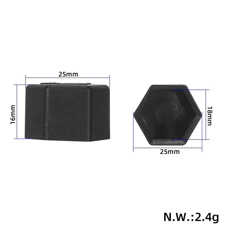 2 Buah Tutup Mur Sekrup Skuter Listrik untuk Kukirin G2 Master E-skuter Penutup Mur Pelindung Penutup Debu