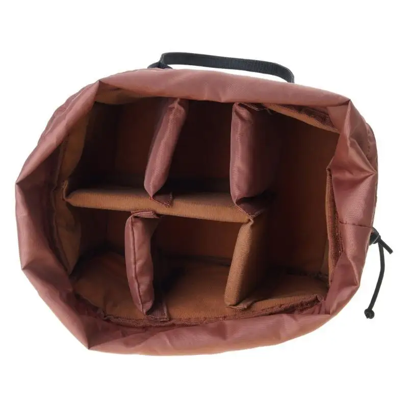 Y1UB Professional DSLR Camera Storage Bag Adjustable Dividers Water Resistant Cotton Fabric For Adventure Photographers