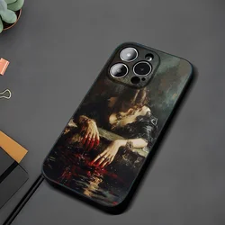 Spain Francisco Goya Art Phone Case For Iphone 15 11 13 14 Pro Max 7 8 Plus X Xr Xs Max Se2020 12mini Cover Case