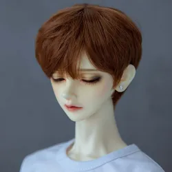Peluca Bjd de estilo corto, pelo SD, alta temperatura, 1/3, 1/4, 1/6, 1/8