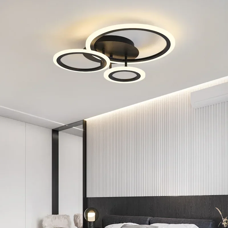 Modern LED Ceiling Light For Living Room Dining Room Hall Bedroom Dimming Ceiling Chandelier Indoor Decor Lighting Fixture Luste