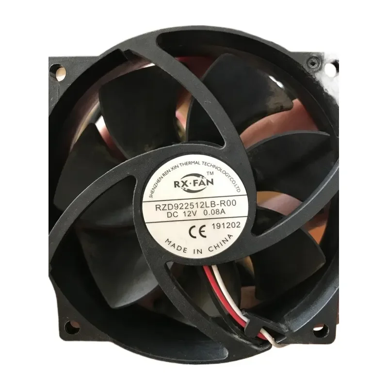 

RX-FAN RZD922512LB-R00 for DC 12V 0.08A 9.2cm Round Silent Cooling Fan