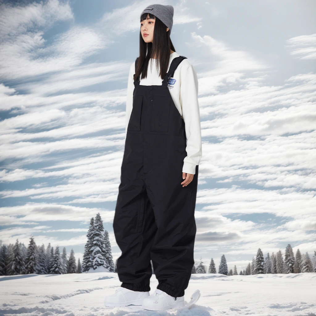 

Couple Winter Skiing Pants 3L Windproof Waterproof Overalls Woman Snowboard Sport Snow Pants 2025 New Alpine Man Warm Trousers