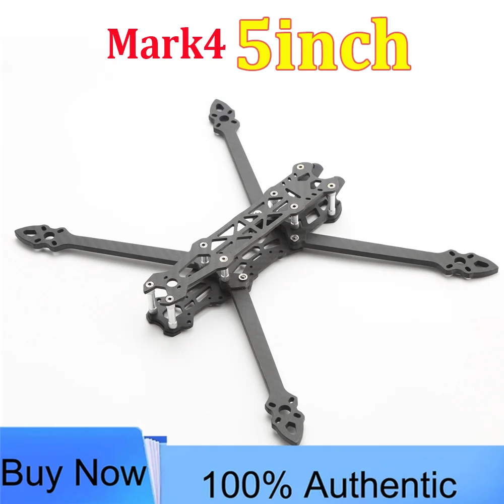Mark4 5inch Carbon Fiber Frame 225mm 5mm Arm FPV Freestyle Long Range Racing Quadcopter Drone Kit 3K Full Carbon