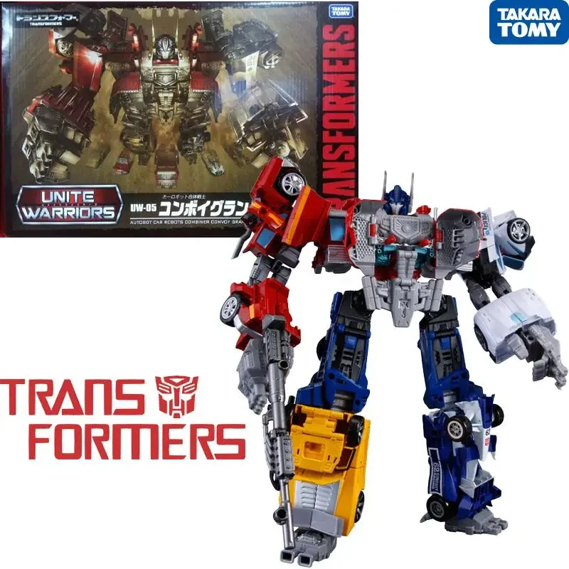 [En stock] Tokyo ara Tomy TransDevices Uw-05 Optimus Prime Action Figure Livraison Gratuite Passe-Temps Renforcement Cadeau D'anniversaire Modèle Anime