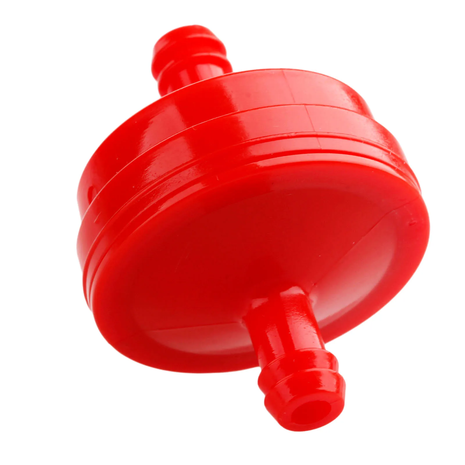 2 stücke Rasenmäher Kunststoff Rot Inline Kraftstoff Filter für Briggs und Stratton Inline In Linie Kraftstoff Filter Rasenmäher rot 298090 298090S