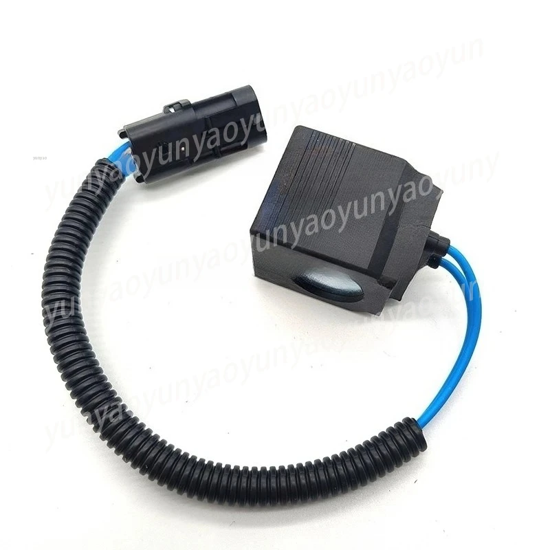 1pc Excavator Pilot Solenoid Valve Coil12/24v for SY55 60 65 70 75C-8-9-10
