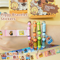 Kapybara Bead Bracelet DIY Sticker Fun Kit - Creative Summer Craft Activity for Kids Girls Boys Children Jewelry Making Art Set