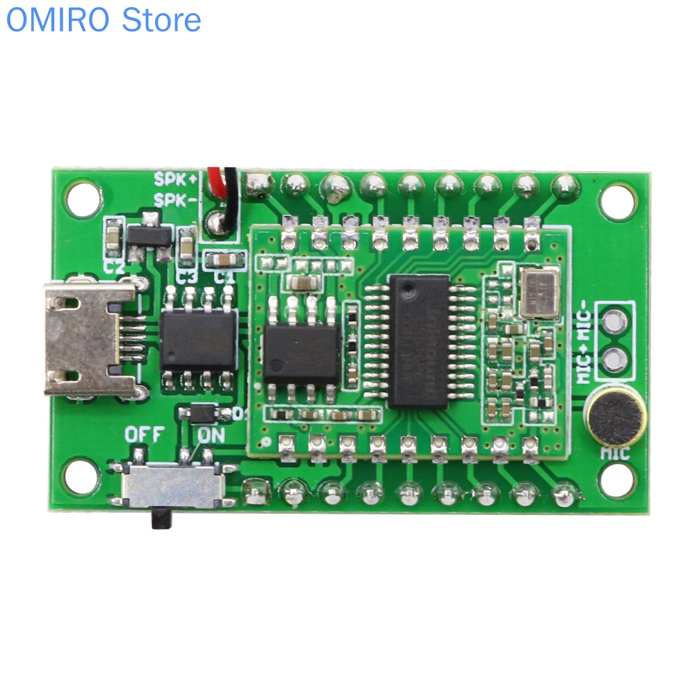 AI Intelligent Speech Recognition Module Offline Speech Control Module Speech Recognition Chip Voice Control Development Board