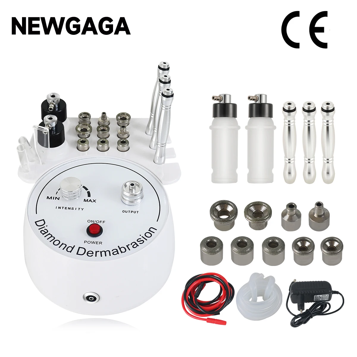 peeling diamante profissional skin care máquina beleza micro dermabrasion machine NEWGAGA Diamante Microdermoabrasão Dermoabrasão Massagem Spray De Água Esfoliação Beleza Máquina Remoção De Rugas Equipamentos Faciais