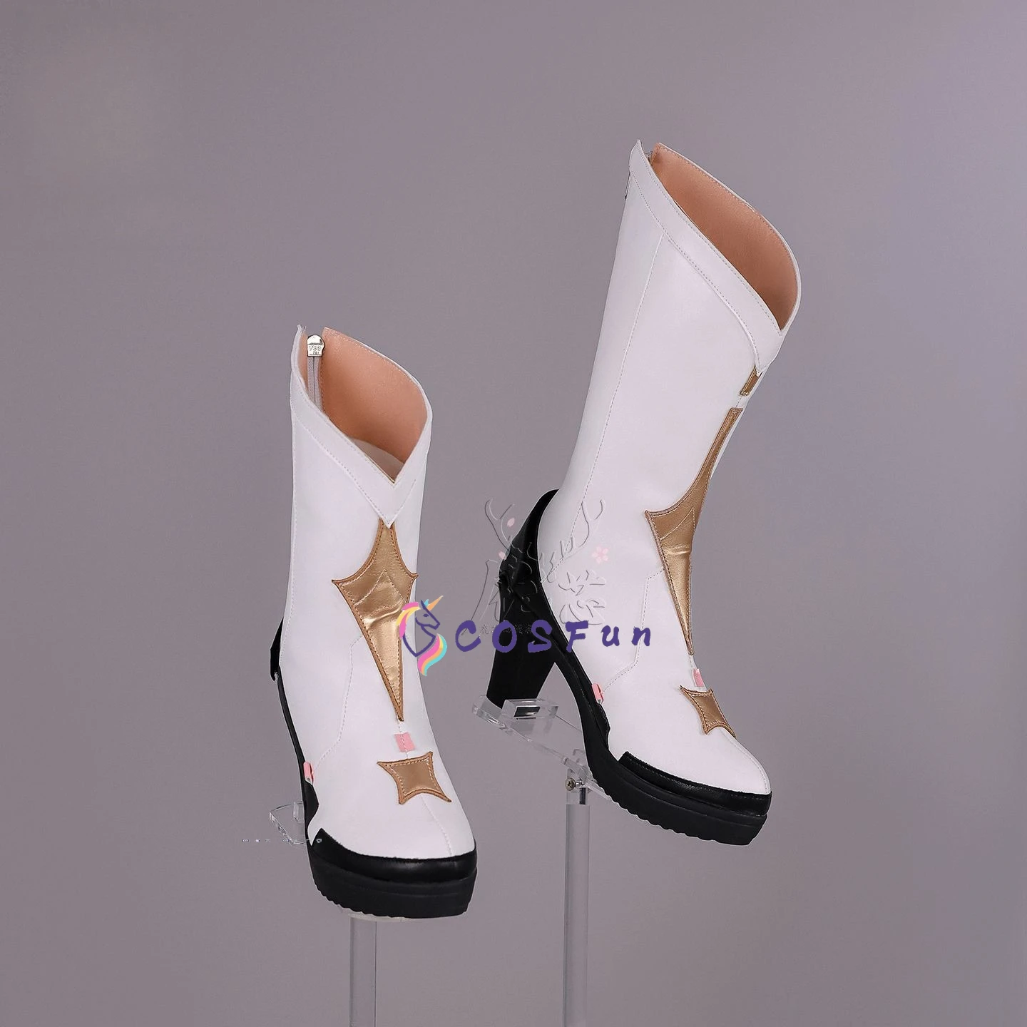 

Game Wuthering Waves Aemeath Cosplay High Heel Shoes Boots Anime Character Halloween Carnival Party Prop COSFun