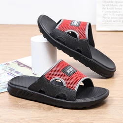 Men's slippers summer new breathable lightweight outdoor casual beach shoes fashion soft-soled non-slip wear-resistant sandals