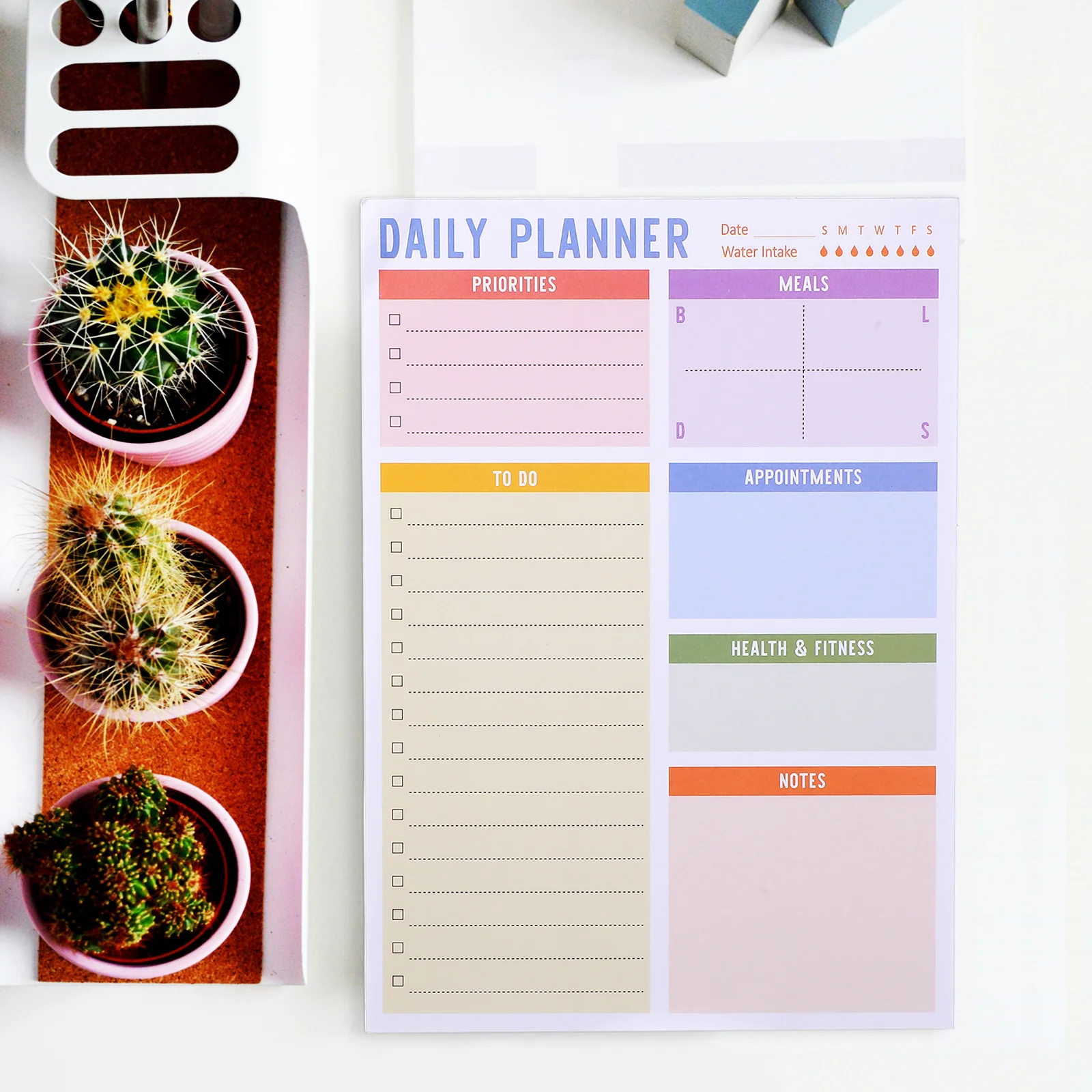 Memo Pads Multi-Function Note Accessory Simple Design Long Term Use Suitable for Planning Schedules Learning Memos
