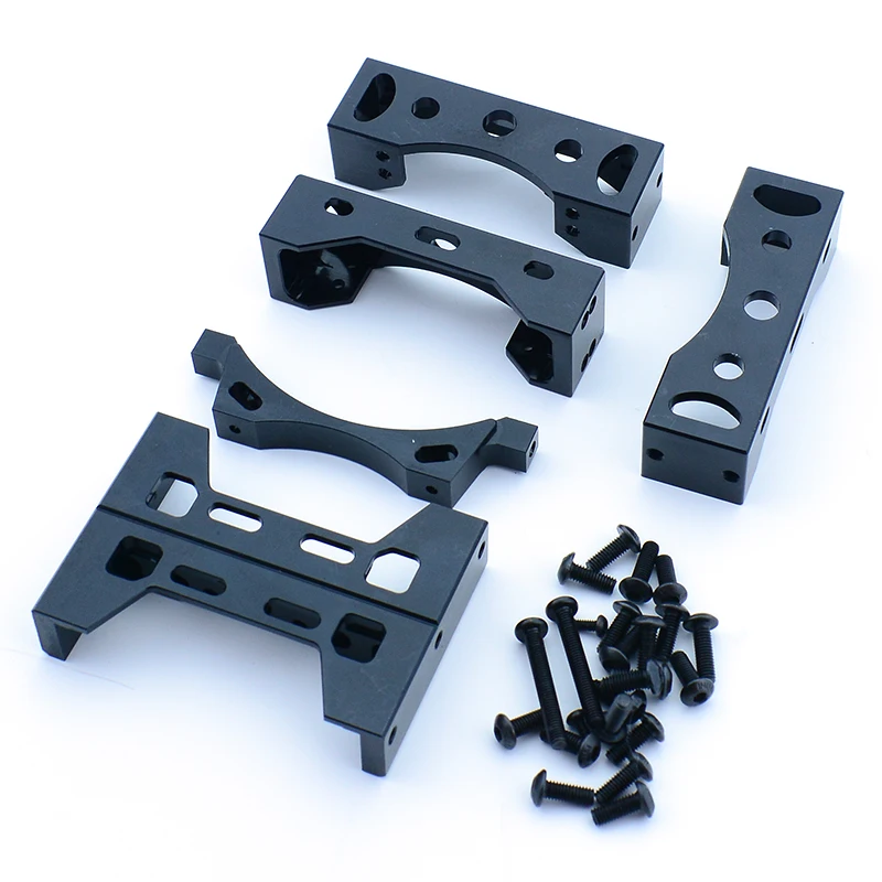 1:14th Scale Metal Chassis Beam Kit Tail Beam Bumper for Tamiya RC Dump Truck SCANIA 770S R620 R730 MAN Car Accessories