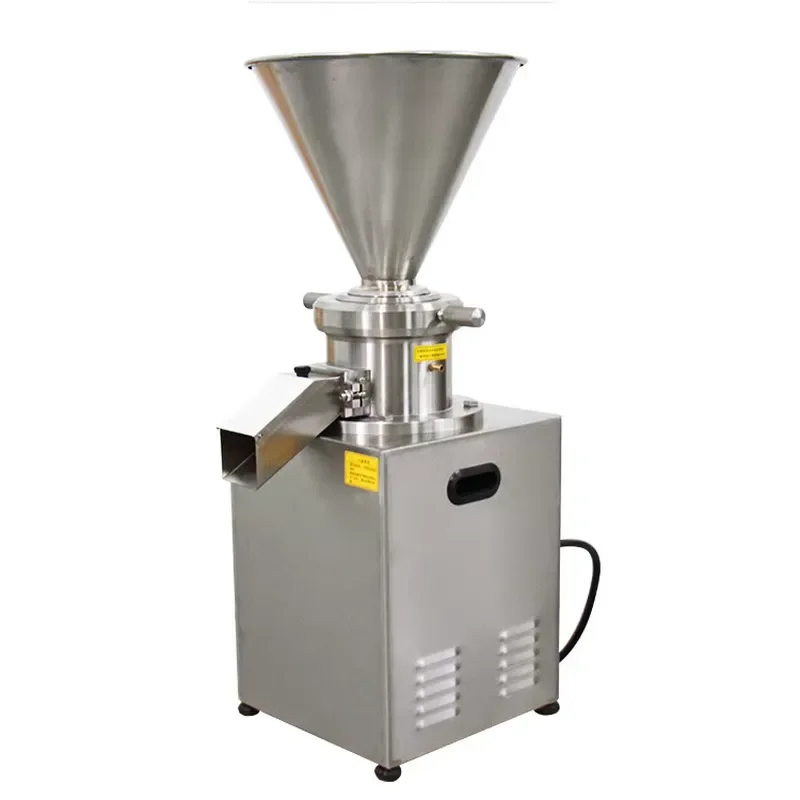 for 100KG/H Automatic  Almond Milk Maker Peanut Butter Grinder Small Production Equipment