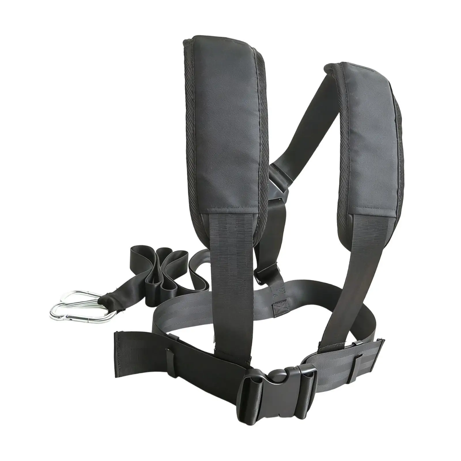 Premium Exercise Sled Harness Pull Strap Portable Resistance Nylon Band for Shoulder and Agility Training