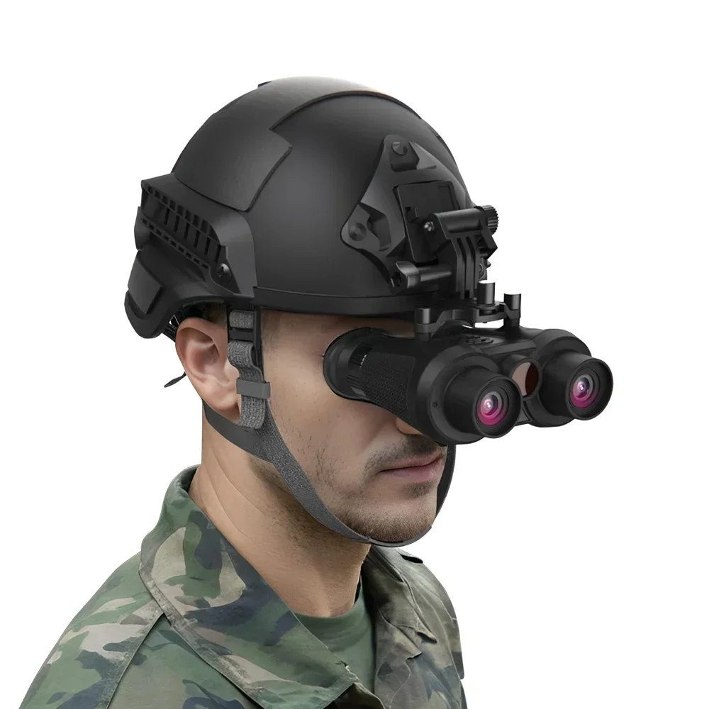 New Generation Naked Eye 3D VR Night Vision Device Helmet Mounted 4K HD Tactical Digital Infrared Binoculars Night Vision