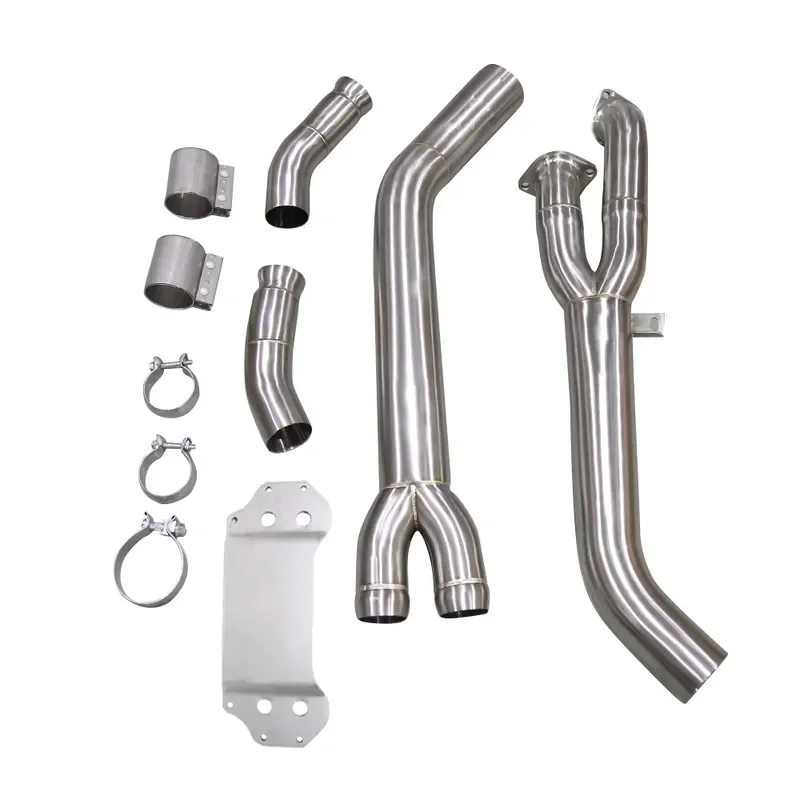 For G87 M2 Midpipe Exhaust System Resonated Version with Equal Length Design