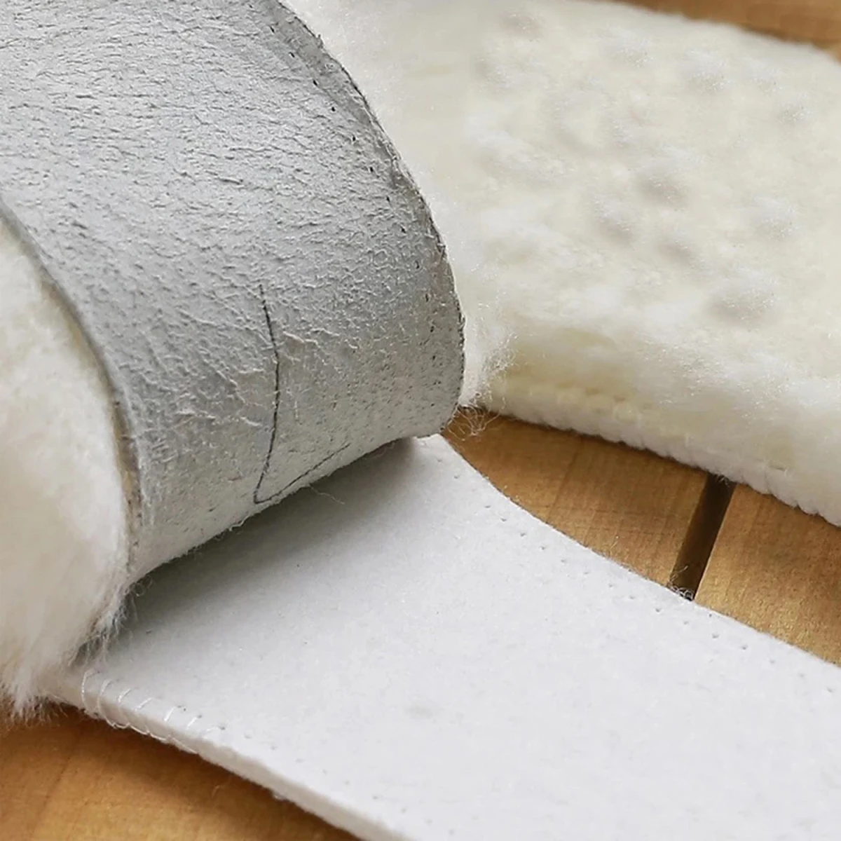 Plantillas de piel de oveja para niños y adultos, zapatos térmicos de lana y Cachemira de piel auténtica Natural, botas de nieve cálidas, almohadilla para zapatos de gran tamaño