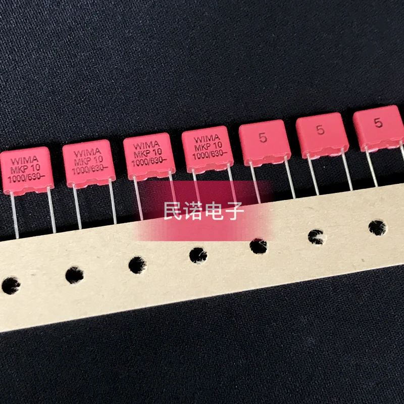 

5/10/50pcs German WIMA Film Capacitor MKP10 630V 0.001UF 630V 102 1000PF Pitch 7.5mm Audio passive capacitor