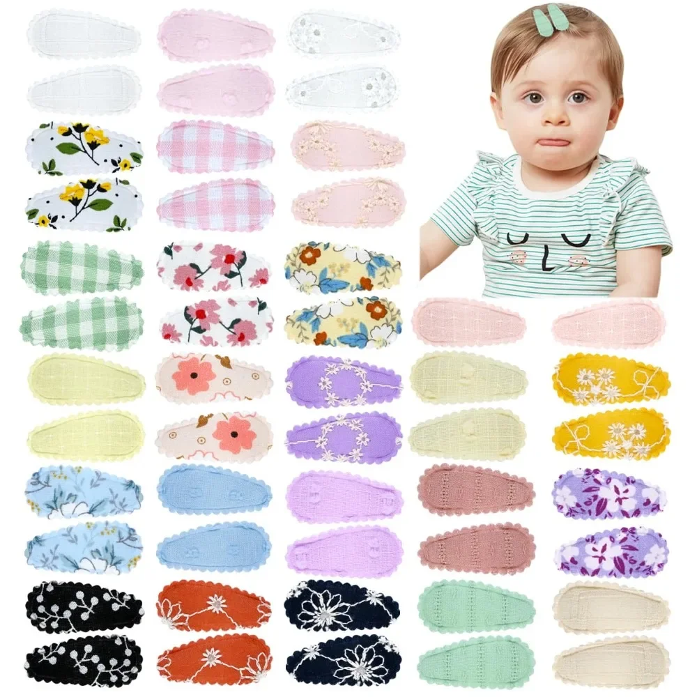 

50 шт., детские заколки для волос, заколки для волос для девочек, 1,5 дюйма, нескользящие заколки для волос, маленькие заколки для волос для малышей