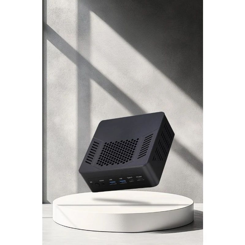 Mini computer console, game office portable home miniature design