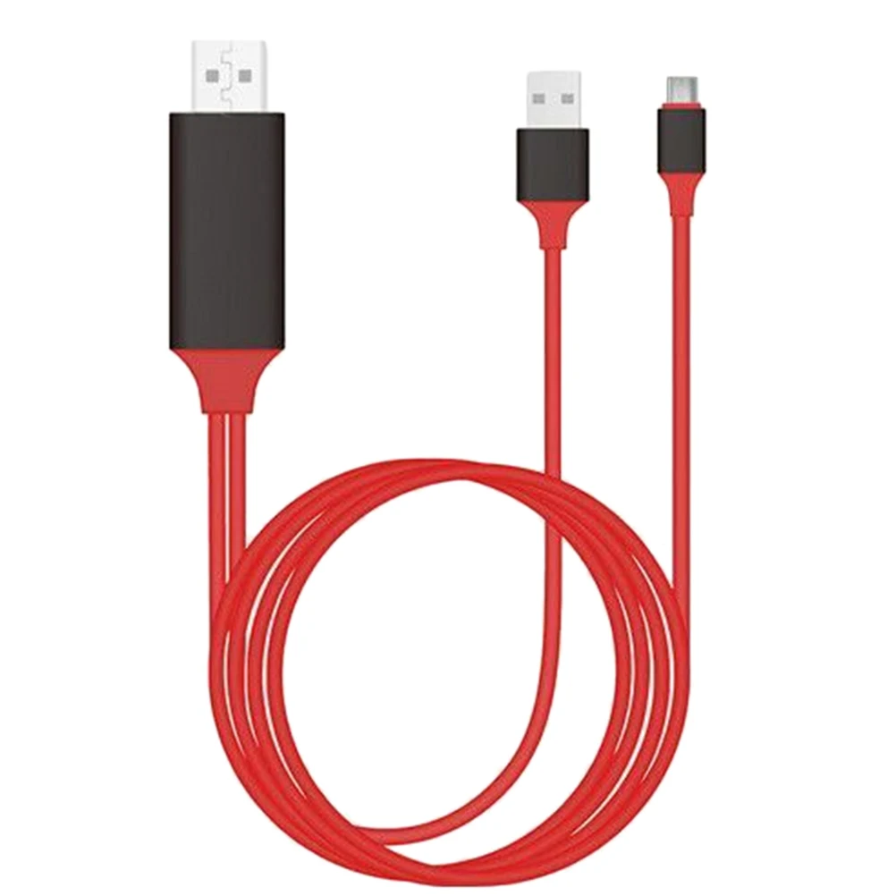 USB C auf 4K@ USB Typ C auf Kabel Stecker auf Stecker mit USB-Ladekabel 7 Fuß für 2016 Pro Pixel Notebook/S9 Note (R