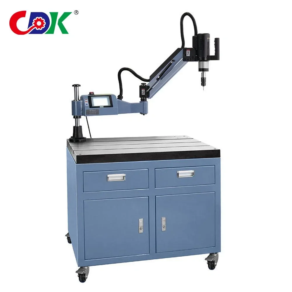 ODM Factory Customized CE Certification High Precision M3-M16 Swing Flexible Arm Electric Tapping Machine Multi Spindle Thread