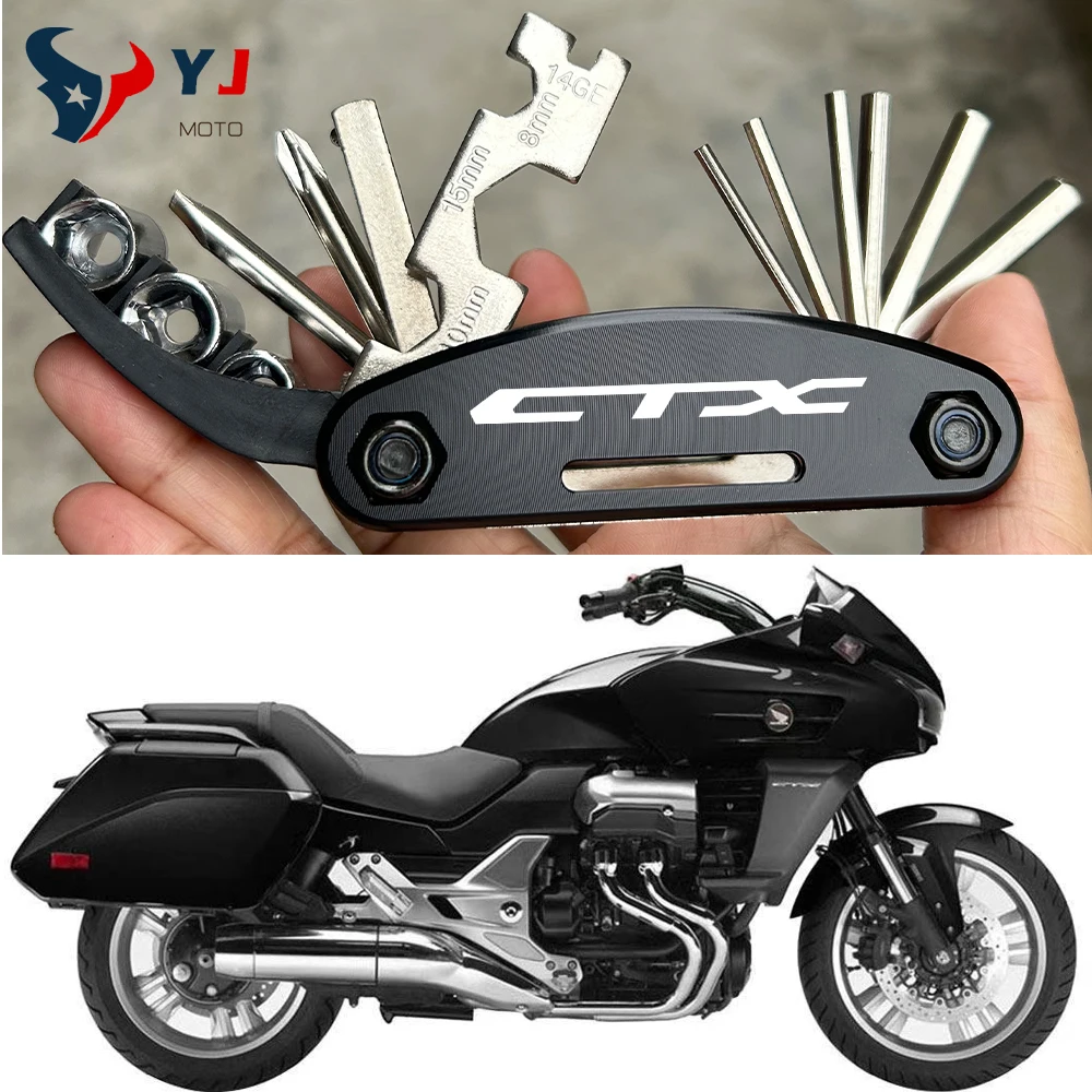 New Motorcycle Tool Portable Wrench Screwdriver Set For HONDA CTX700 CTX700n CTX1300 CTX 700 700N 1300 Repair Tools Accessories