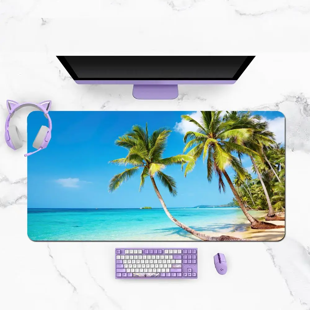 

Mouse Pad Desk environment mat Beautiful Office bedroom mat Anti-slip laptop Desktop computer mouse mat