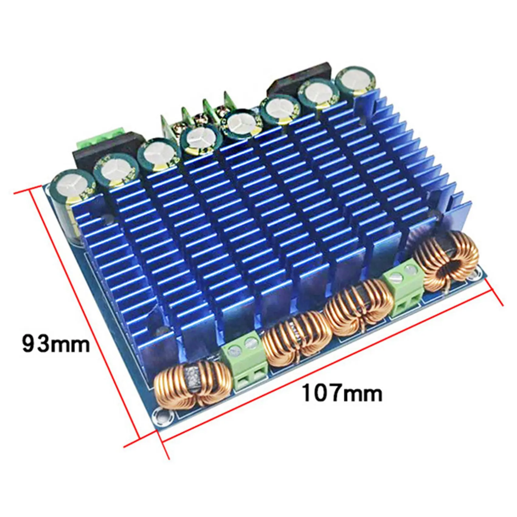 XH-M252 Tda8954th Dual-Chip Klasse D Digitale Eindversterker Board 2.0 Dual-Channel 2X420W Super Power