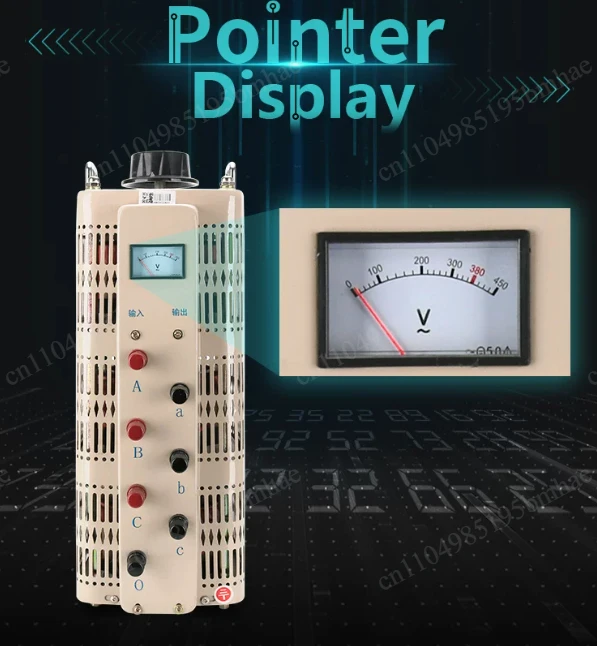 380V three-phase 1500W voltage regulator TSGC2-3KW adjustable 0-430V500V6KVA9KW15K