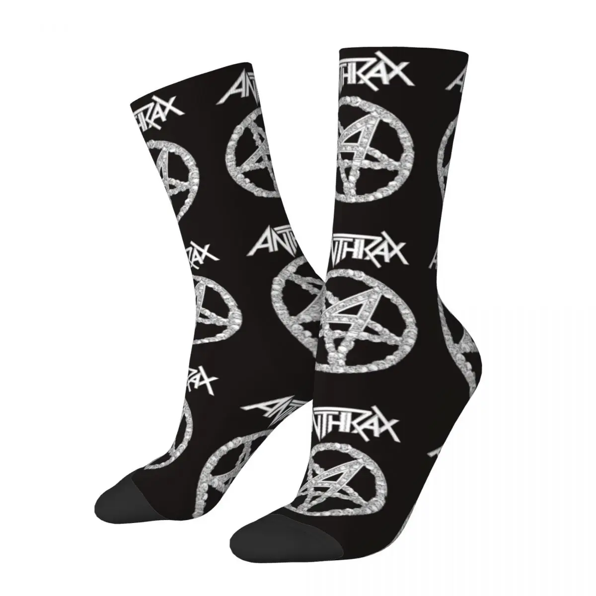 ANTHRAX BAND Men Women Socks Leisure Beautiful Spring, Summer, Autumn, and Winter Dressing Gifts