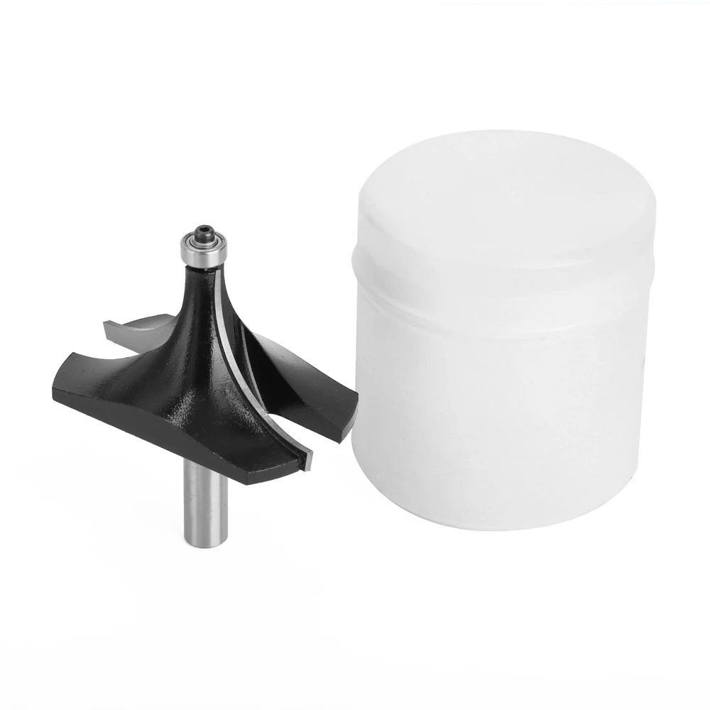 Imagem -02 - Lavie-big Corner Redondo Router Bit para Afiação Carpintaria Fresa Clássica Shank 12 mm