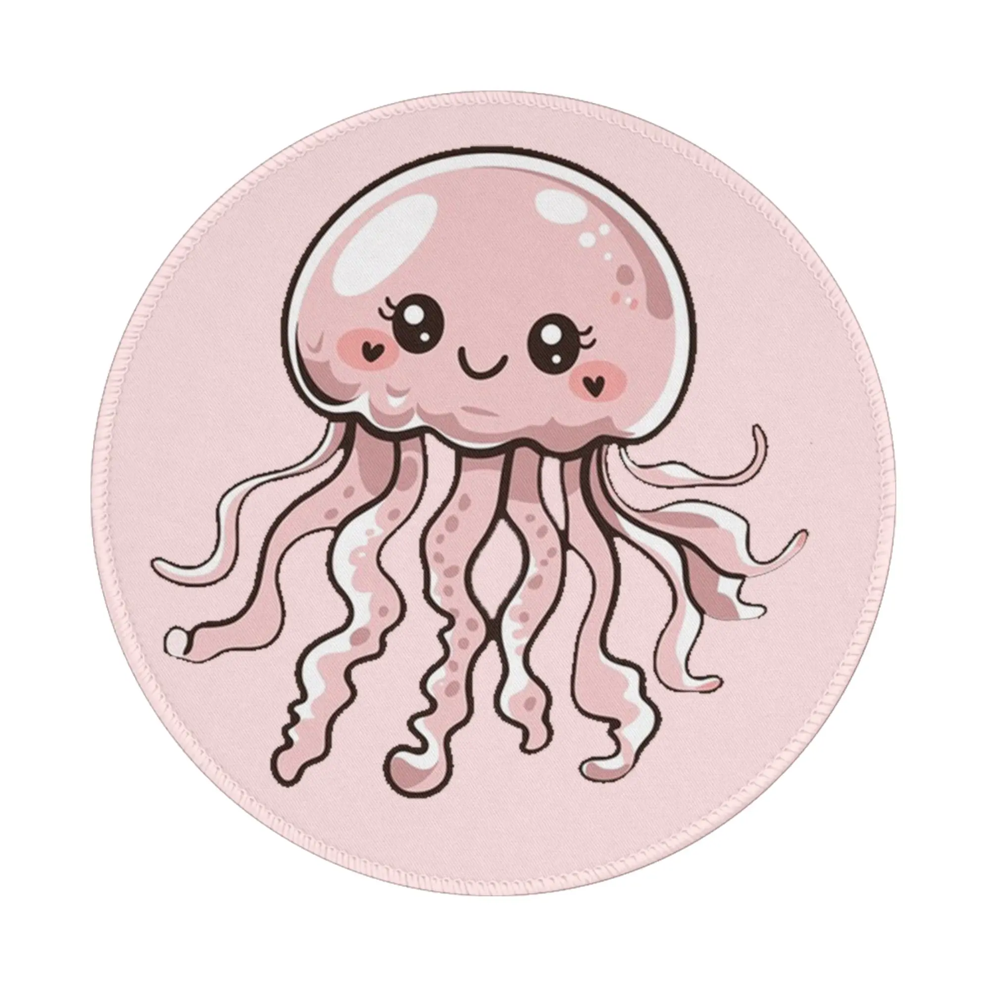Cute Jellyfish Kawaii Design Mouse Pad Computer Keyboard Mouse Mat Gamer PC Laptop Desk Mat Office Accessories Table Mats