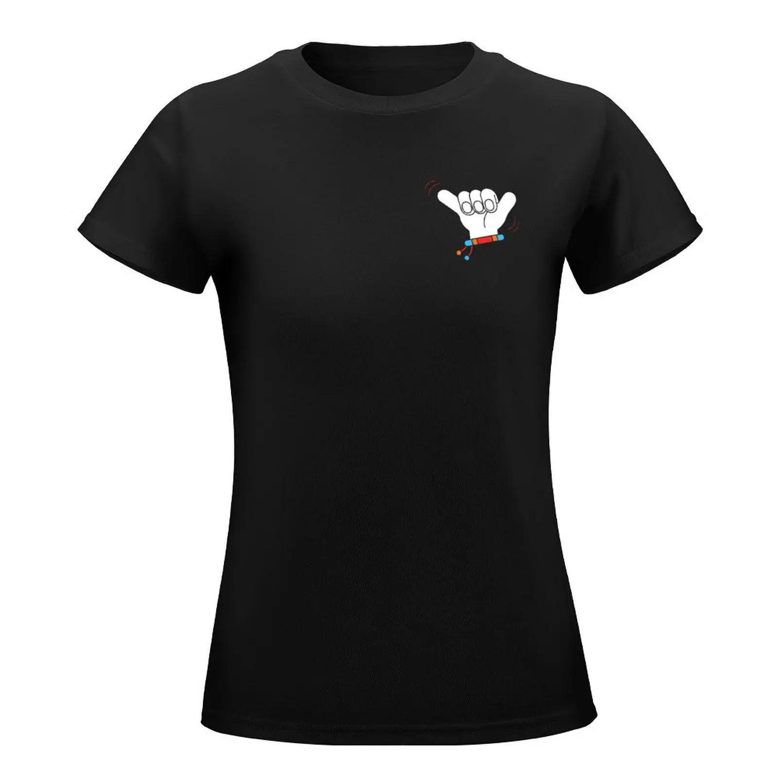 Shaka / Surfing Hand Sign/ Hang Loose T-Shirt tops oversized workout t shirts for Women