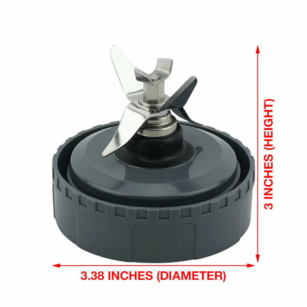 6 Fins Blades Base Set For Nutri Ninja BL660 BL663 BL663CO BL665Q BL740 Blender Juicer Replace Blades Holder
