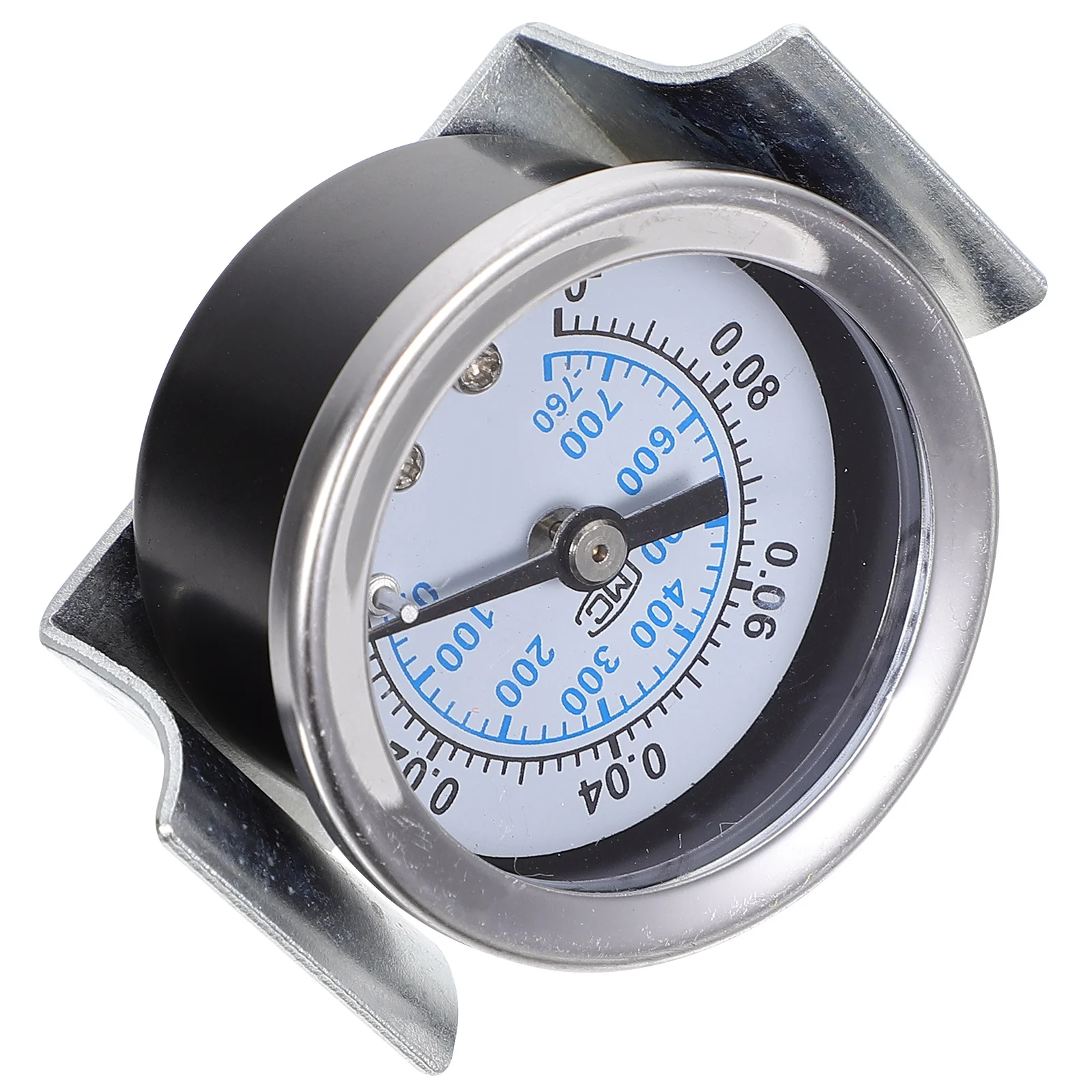 

1Pcs Stainless Steel Dual Scale Pressure Gauge Economical All Purpose Axial Pressure Meter for Plumbing Heating Air Conditioning