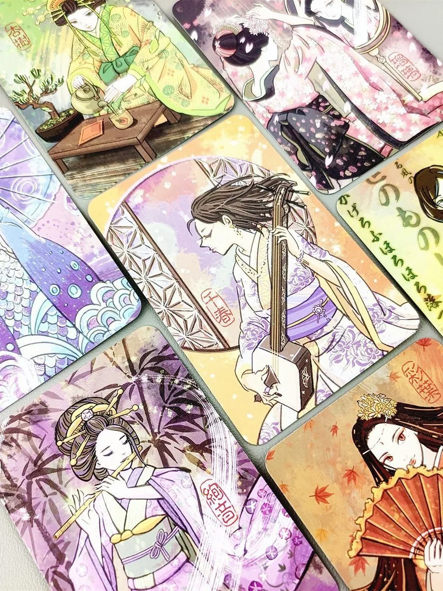 لعبة اللوحة Hanamikoji ألعاب البطاقات التعاونية لعبة مضحكة لعبة العائلة/الحفلة لعبة البطاقة