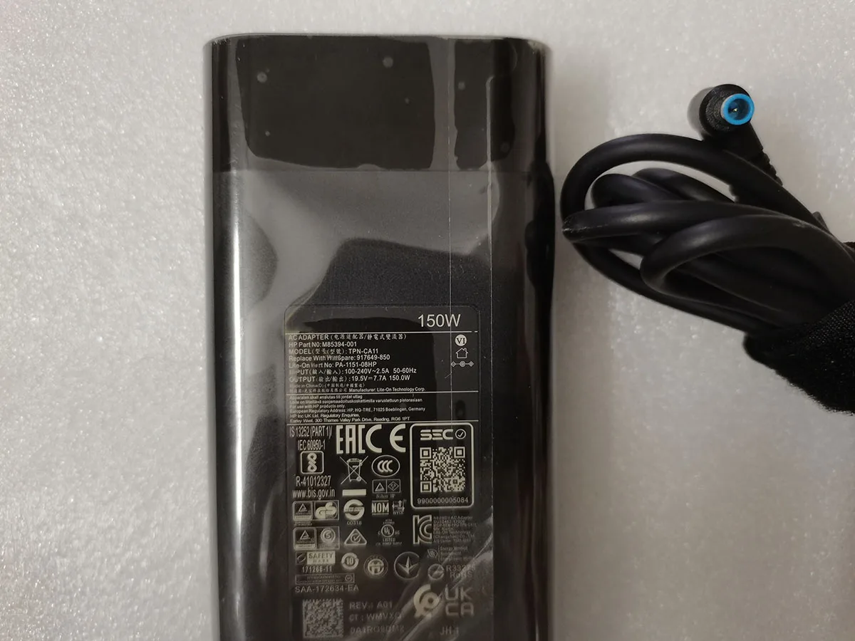 ใหม่ของแท้150W 19.5V 7.7A AC Power Supply Charger Adaptor สำหรับ HP Pavilion Gaming แล็ปท็อป M85394-001 917649-850 TPN-CA11