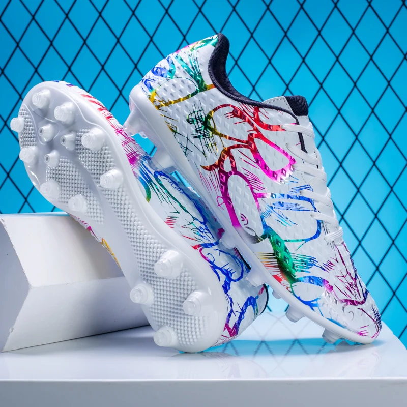 

2025 Football Shoes New TF/FG Men Football Shoes Original Fast Professional Football Field Boots Society Cleats Indoor Soccer Sh