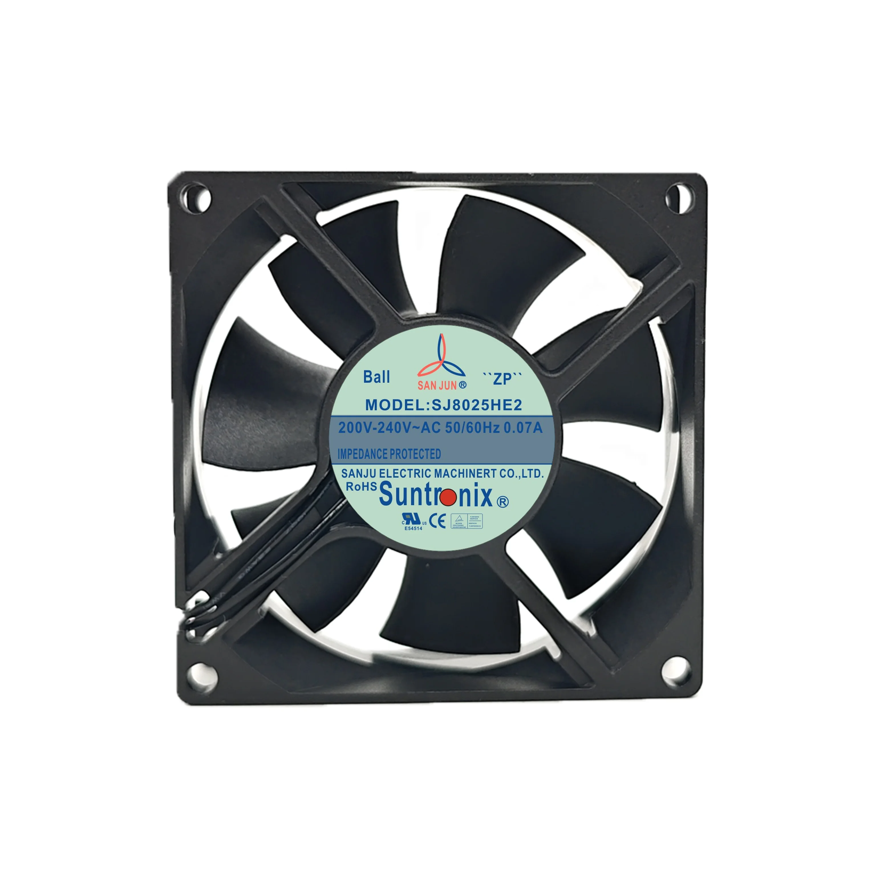 НОВЫЙ ОРИГИНАЛЬНЫЙ SJ8025HE2 220 В-240 В 0,07 А 8025 80*80*25 мм ОХЛАЖДАЮЩИЙ ВЕНТИЛЯТОР