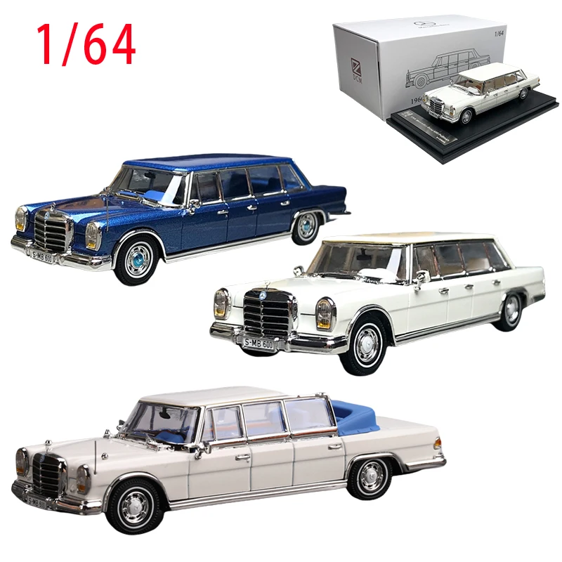 

DCM масштаб 1/64 Mercedes Benz Pullman классическая модель автомобиля из сплава Benz Pullman игрушечная модель автомобиля украшения коллекция игрушек для Biys