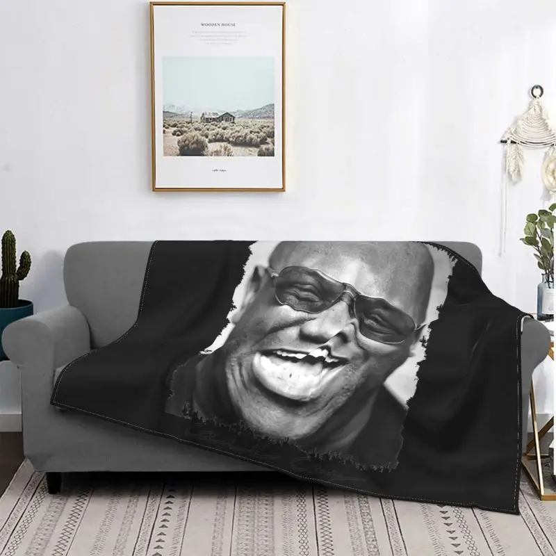 Dj Carl Cox, Dj , Homme , Blanc, Cadeau Blanket High Bedroom Breathable Bedding Supply Sleeping Sheets