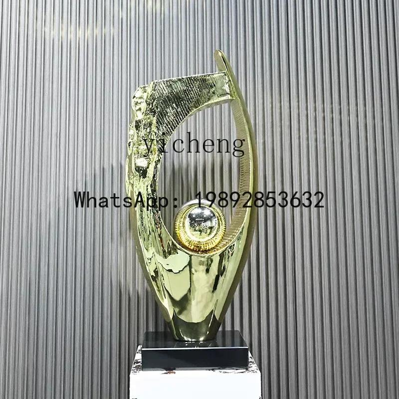 X2  art sculpture ornament floor decoration living room entrance staircase model room home decoration accessories