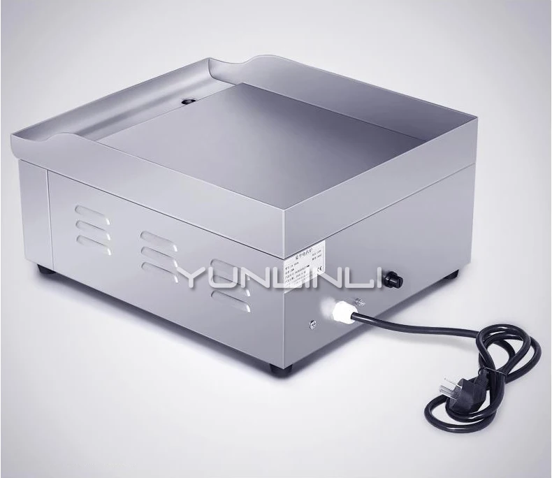 Commercial Stainless Steel Steak Grill Pan Electric Barbecue Griddle Teppanyaki Equipment Grelhador Flat Top Grill