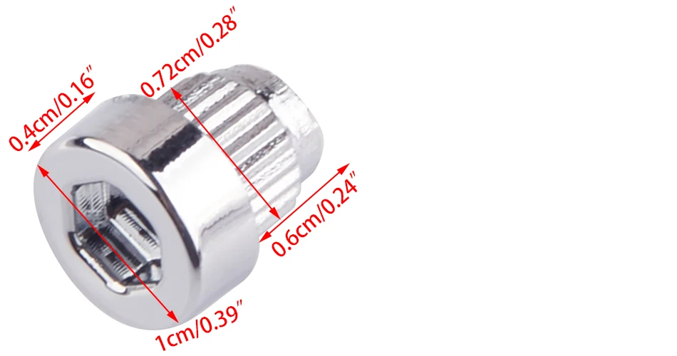 100 stücke silbernes Auto Rad Felge Lippen niet Nagel Stud Dekoration für 7,2mm Loch – Detail 2