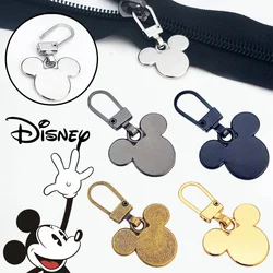 Disney Mickey Mouse Rits Puller Afneembare Universele Vervanging Metalen Rits Hoofd Bagage Portemonnees Kleding Reparatie Rits Slider