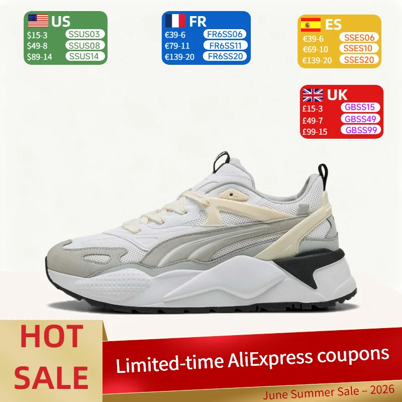 

Puma RS-X Efekt: Versatile, Stylish, Comfortable, Durable, and Soft Low-Top Casual Sneakers for Men and Women – Beige 401263-01